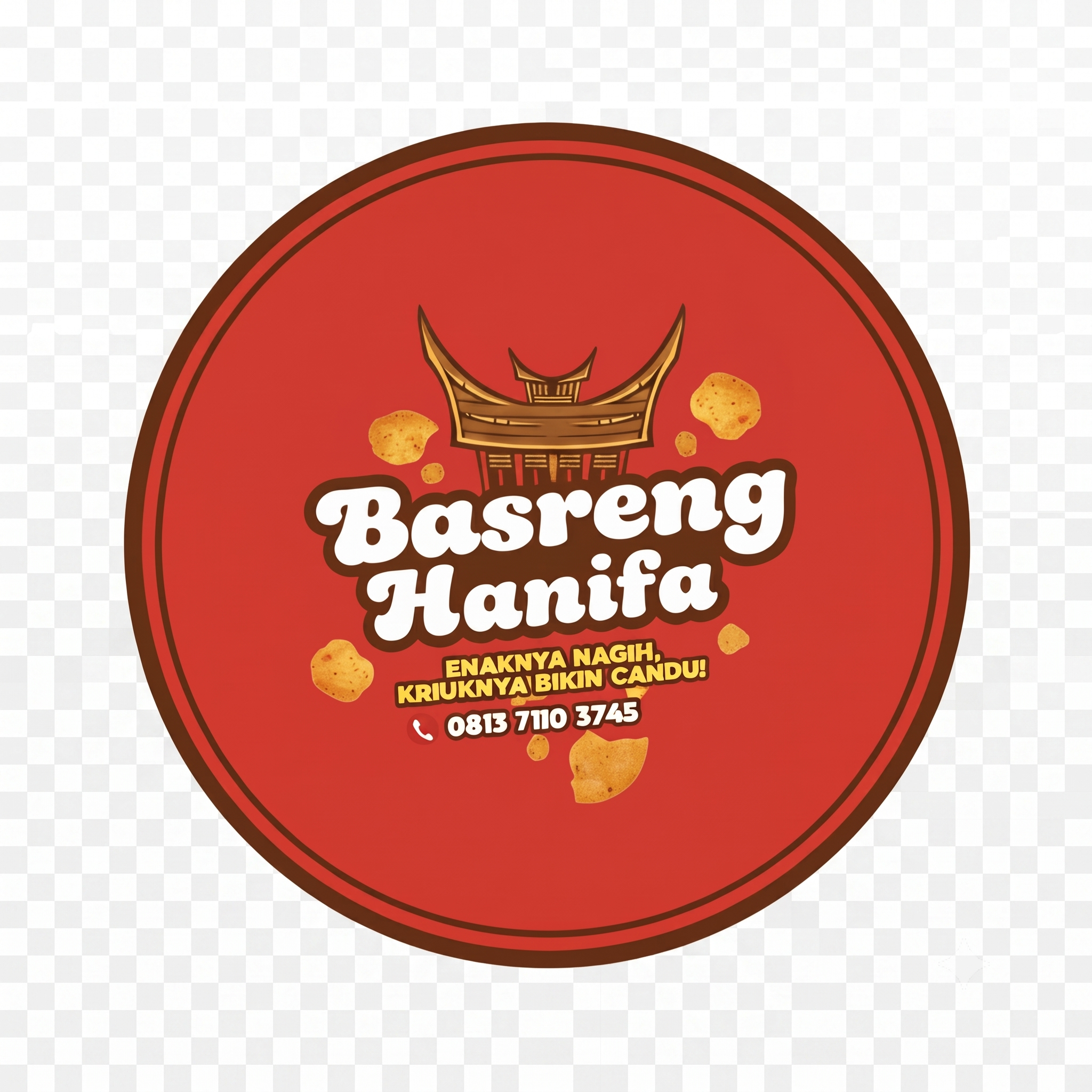 Logo Basreng Hanifa